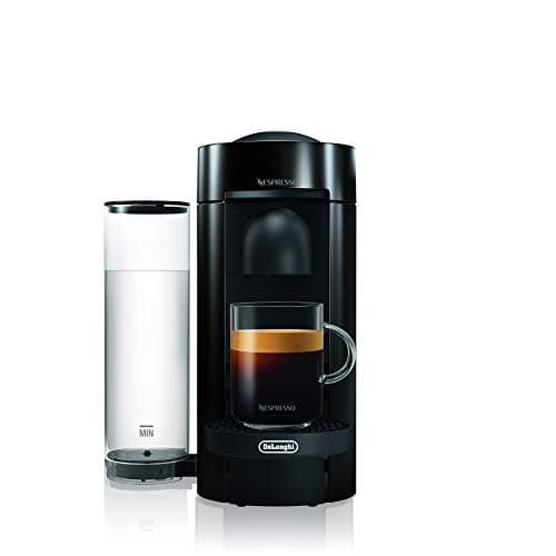 Nespresso Vertuo ENV150B Espressomaschine von De'Longhi, Farbe Ink Black, Kapseln Vertuo System, 1,1 Liter, Schwarz