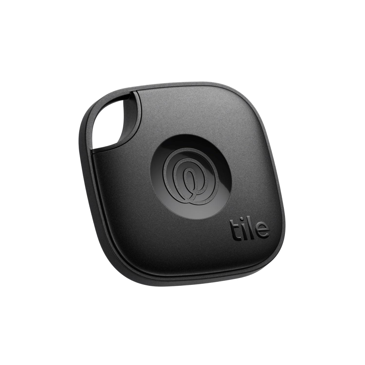 Tile by Life360 Mate (2024) – Bluetooth-Tracker, Schlüssel- und Gegenstandsfinder für Schlüssel, Taschen und mehr. Handy-Finder. iOS- & Android-kompatibel. Handy-Finder. 1er-Pack (Schwarz)