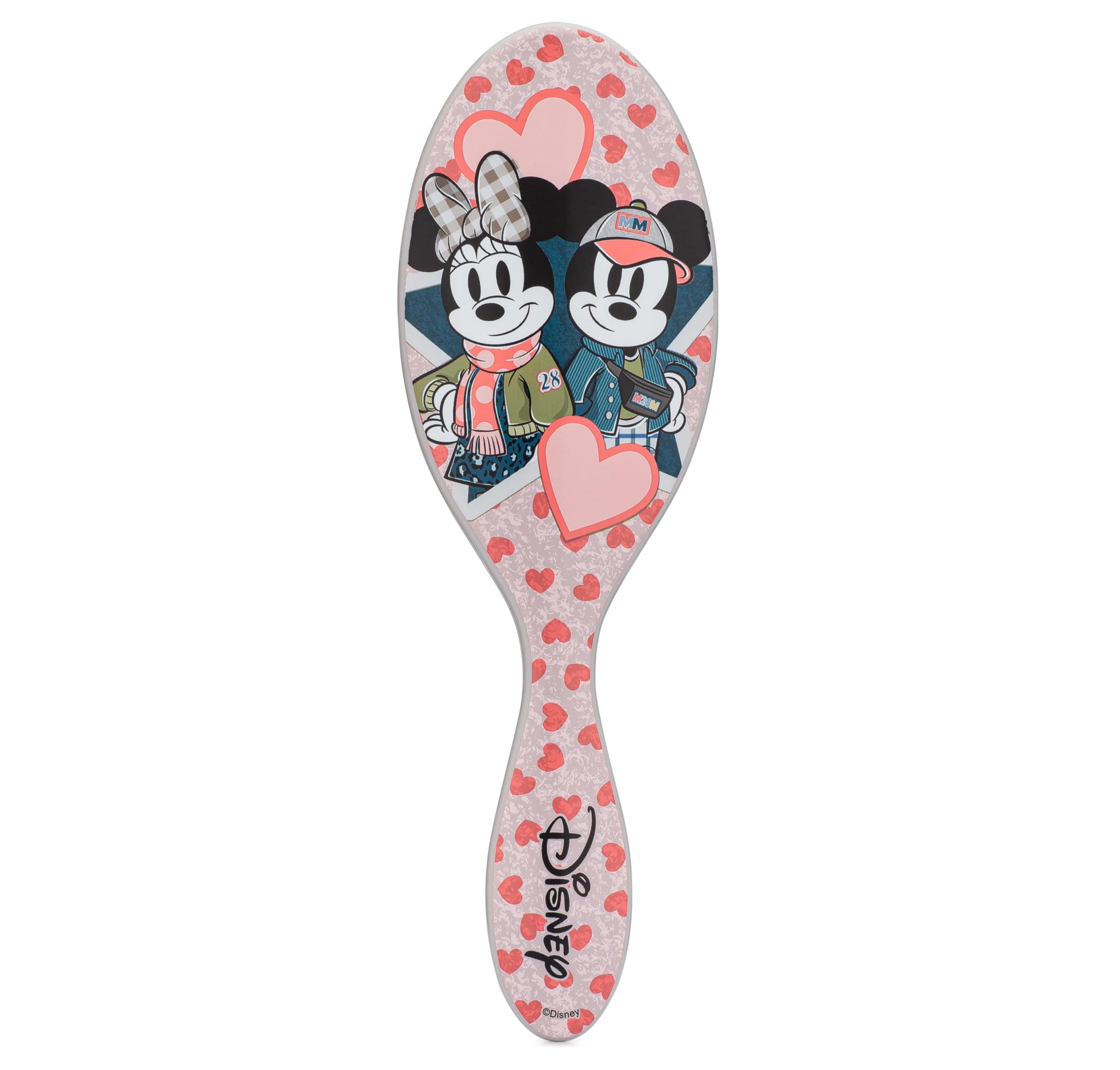 Wet Brush Entwirr-Bürste, Mickey & Minnie (Disney Love), ultraweiche IntelliFlex-Borsten für nasses, trockenes & geschädigtes Haar, Für Damen & Herren