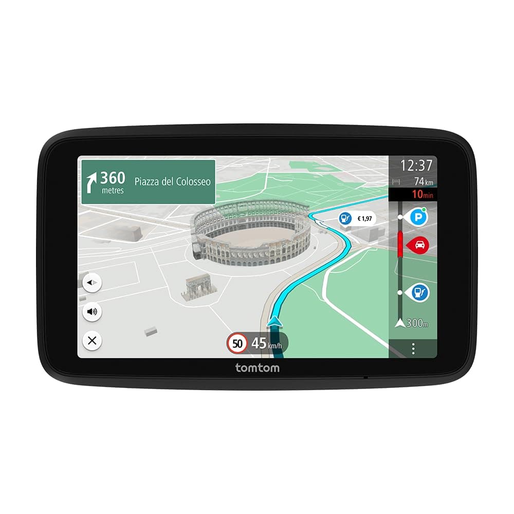 TomTom Navigationsgerät GO Superior (6 Zoll, Stauvermeidung Dank TomTom Traffic, Karten-Updates Welt, schnelle Updates via WiFi, Verfügbarkeit von Parkplätzen, Kraftstoffpreise) - Neue Software
