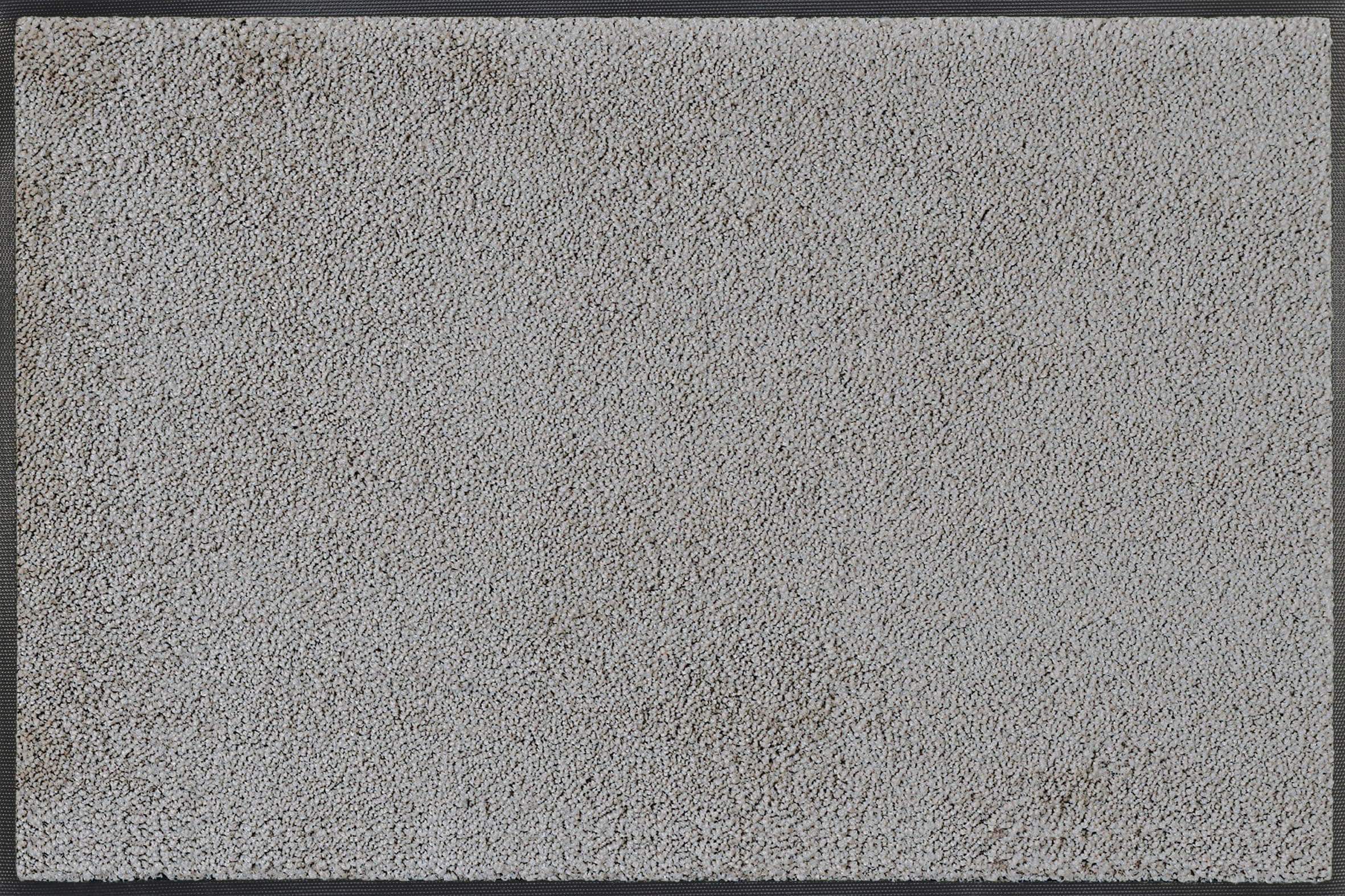 Wash+Dry Fußmatte, Original Cool Grey 50x75cm, innen und außen, waschbar, grau